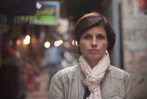 La journaliste Sophie Massieu pour son émission "Dans tes yeux"
