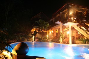 La Maison Orchidée de nuit, La Ferme du Colvert, Vietnam