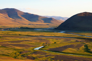 Melezes et caldeiras du Khangai 
