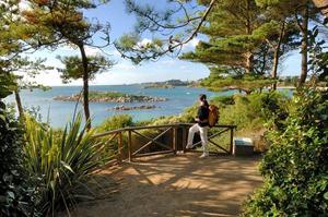 Point de vue sur le littoral