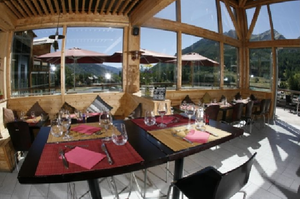 Restaurant La Terrasse des Grands Bains à Serre-Chevalier